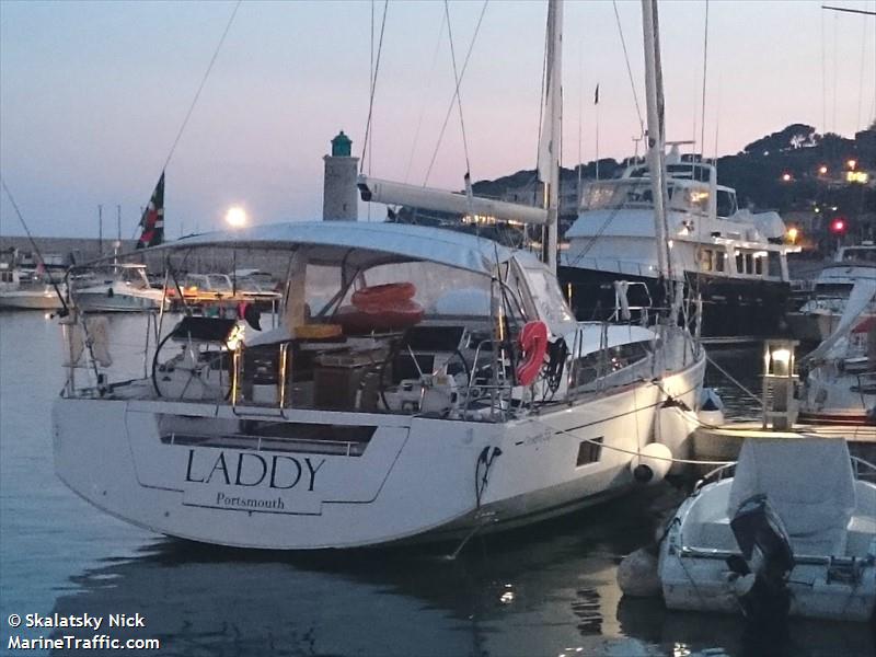 laddy (Pleasure craft) - IMO , MMSI 325987000 under the flag of Dominica