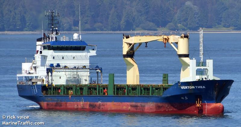 vertom thea (General Cargo Ship) - IMO 9344382, MMSI 253829000, Call Sign LXVK under the flag of Luxembourg