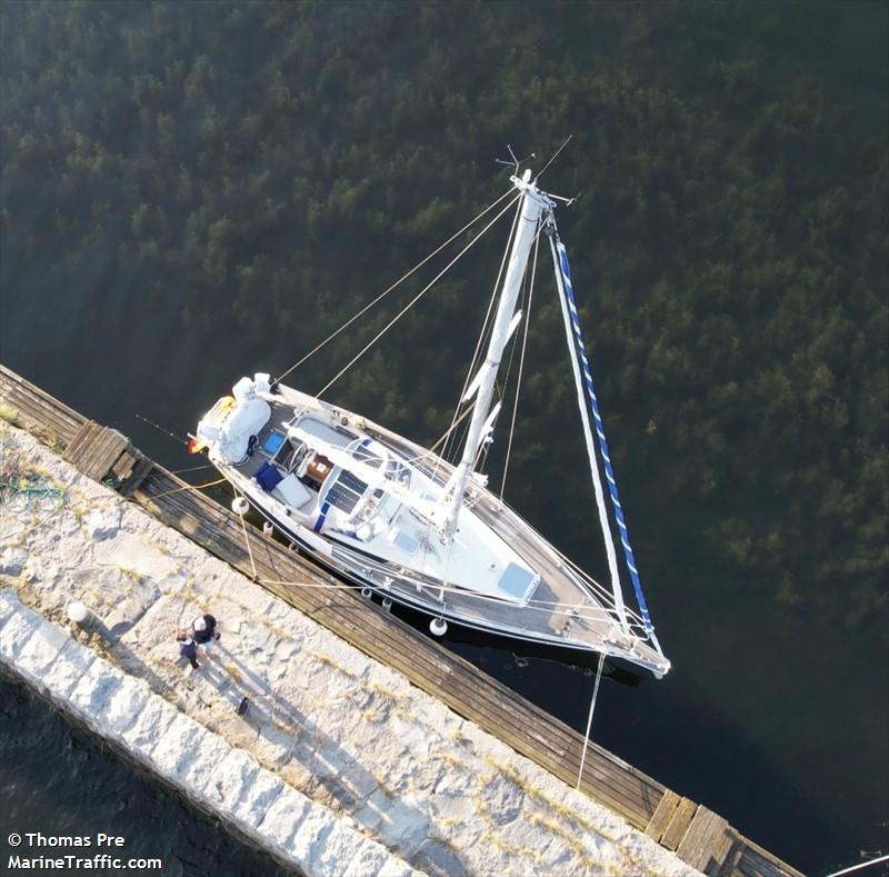 philula (Sailing vessel) - IMO , MMSI 211597910, Call Sign DD8989 under the flag of Germany