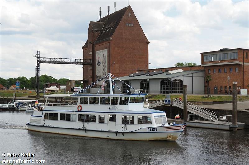 elise (Passenger ship) - IMO , MMSI 211783090, Call Sign DK8833 under the flag of Germany