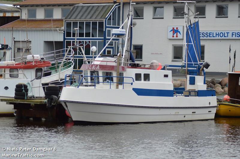 ulka (Pleasure craft) - IMO , MMSI 220999991, Call Sign TEST under the flag of Denmark