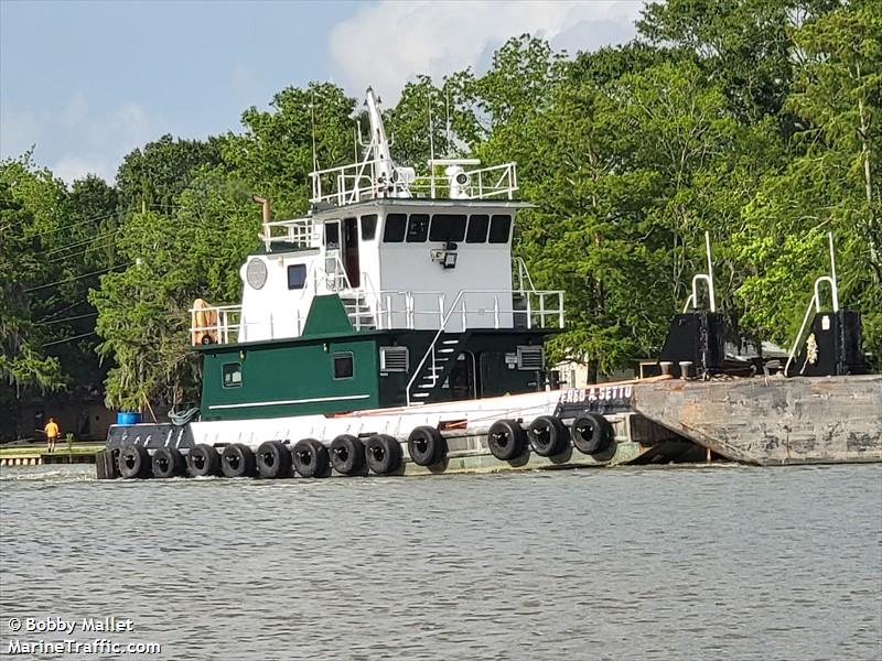 fred a settoon (Towing vessel) - IMO , MMSI 368237370, Call Sign WDM7801 under the flag of United States (USA)