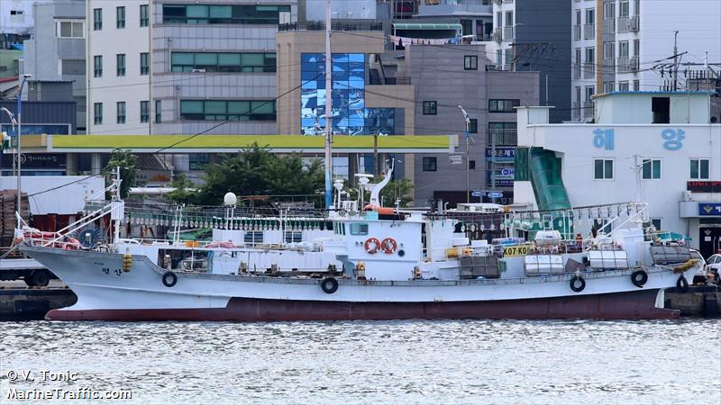 308 pyeong san (Fishing vessel) - IMO , MMSI 440113720, Call Sign 306 under the flag of Korea