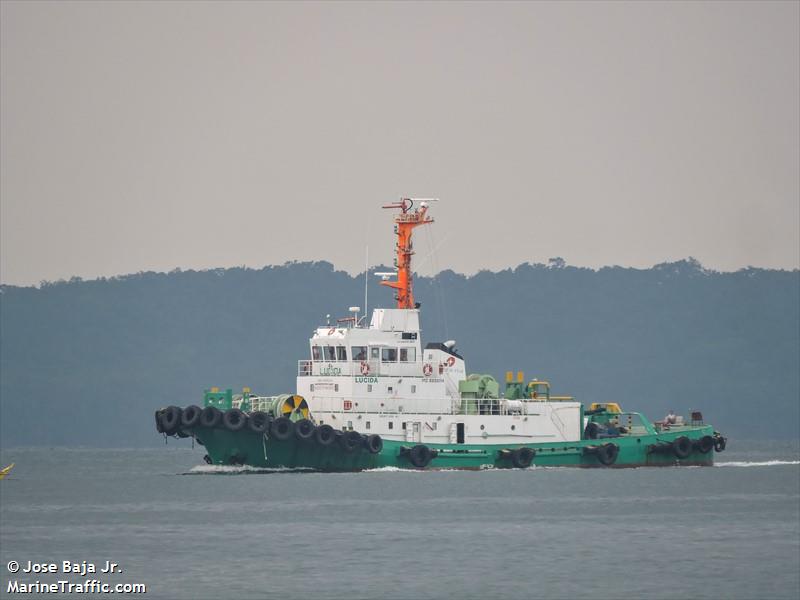 mtug lucida (Tug) - IMO , MMSI 548774200, Call Sign DUA3507 under the flag of Philippines