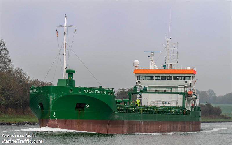 nordic crystal (General Cargo Ship) - IMO 9931496, MMSI 231068000, Call Sign OZ2208 under the flag of Faeroe Islands