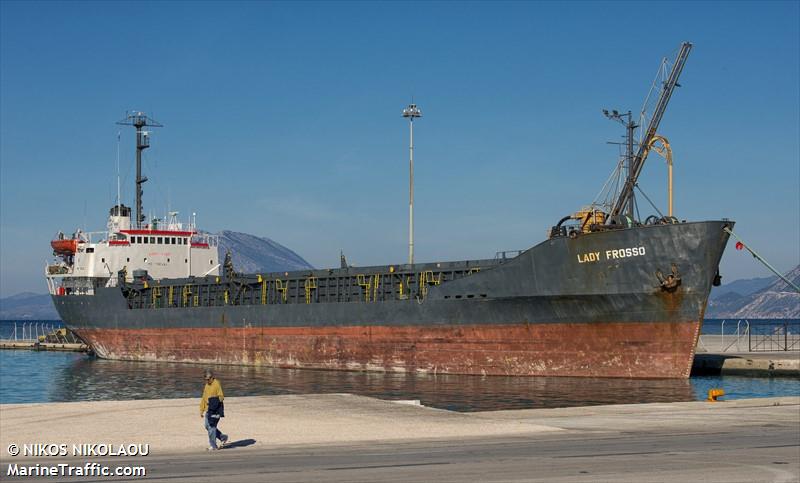 sea horizon (General Cargo Ship) - IMO 7352464, MMSI 511100715, Call Sign T8A3905 under the flag of Palau