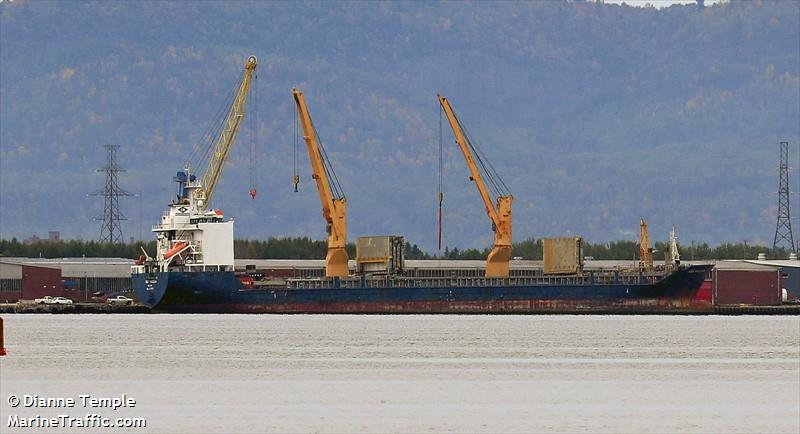 abb vanessa (General Cargo Ship) - IMO 9437309, MMSI 255803280, Call Sign CQQS under the flag of Madeira