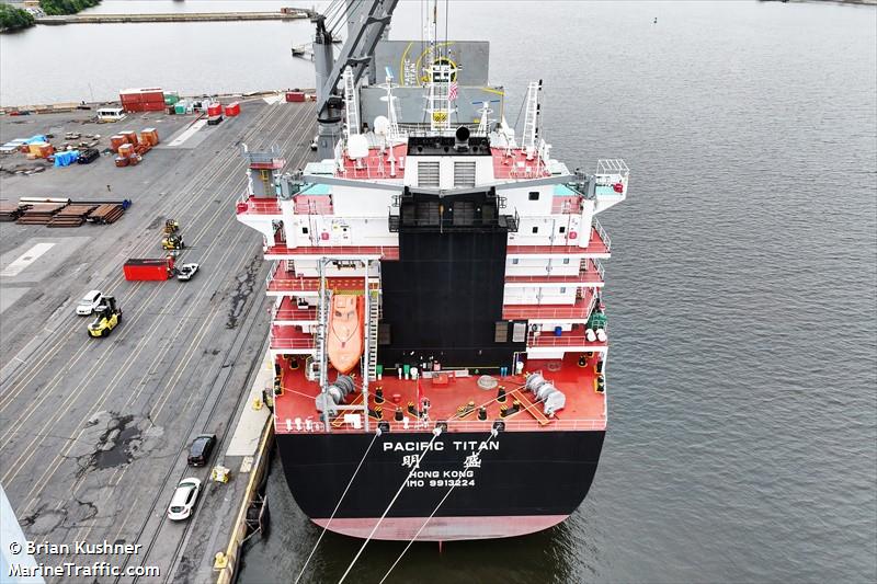 pacific titan (General Cargo Ship) - IMO 9913224, MMSI 477811300, Call Sign VRUR5 under the flag of Hong Kong