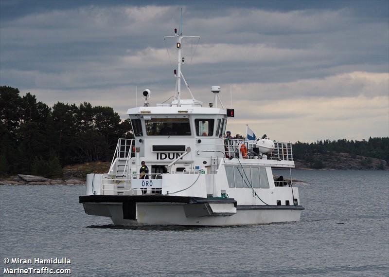 idun (Passenger ship) - IMO , MMSI 230167360, Call Sign OHA3139 under the flag of Finland