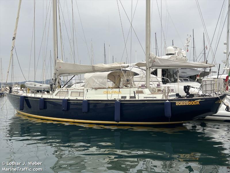 delfina (Sailing vessel) - IMO , MMSI 247042700 under the flag of Italy