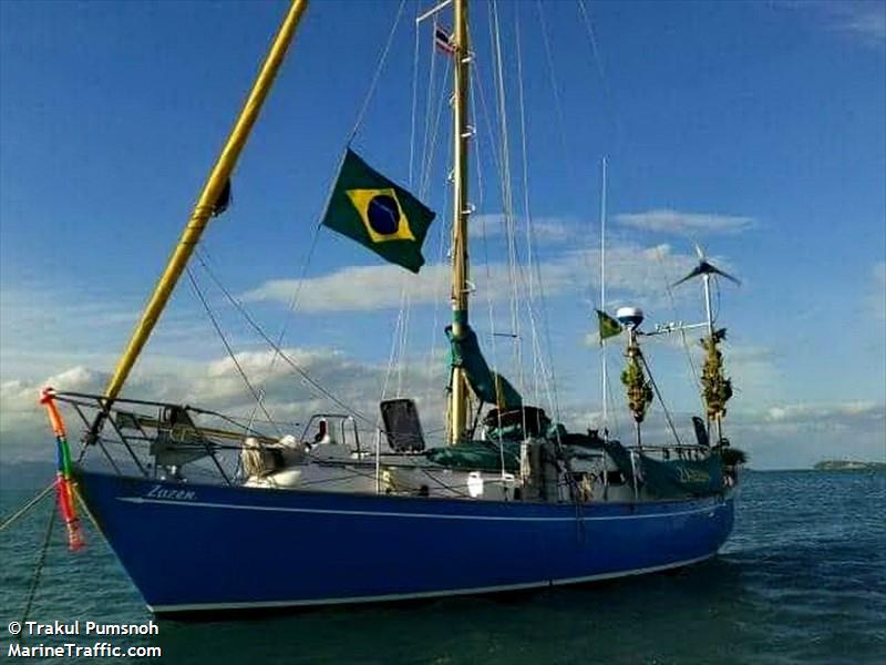 sv zazen (Sailing vessel) - IMO , MMSI 533110262, Call Sign 9MXD5 under the flag of Malaysia