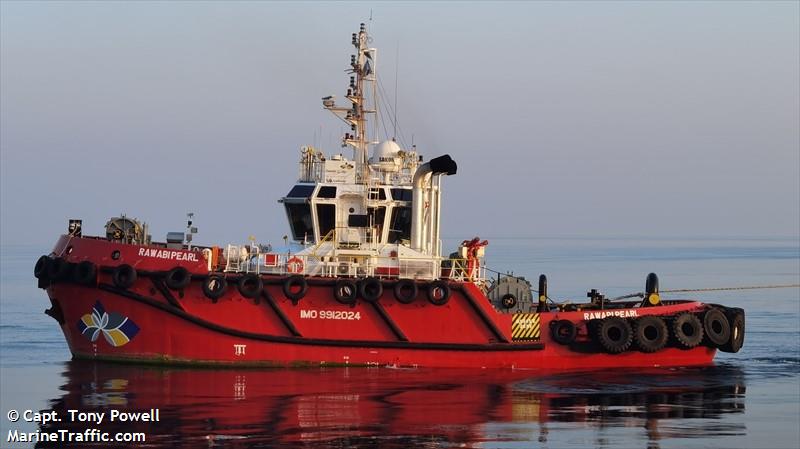 rawabi pearl (Tug) - IMO 9912024, MMSI 572464220, Call Sign T2SH5 under the flag of Tuvalu