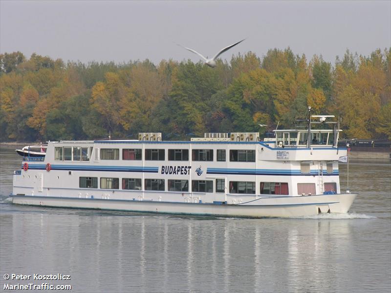 budapest (Passenger ship) - IMO , MMSI 243070216, Call Sign HGBP under the flag of Hungary