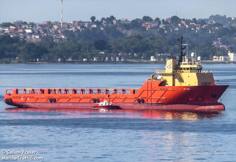 bruce kay (Offshore Tug/Supply Ship) - IMO 9680176, MMSI 710012150, Call Sign PPXW under the flag of Brazil