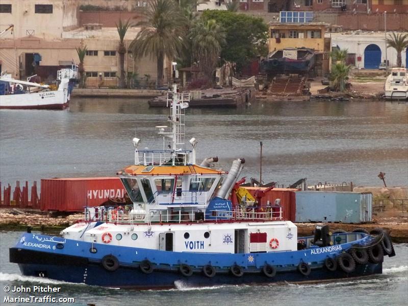 alexendria 6 (Tug) - IMO 9719135, MMSI 622112832, Call Sign 6ALW under the flag of Egypt