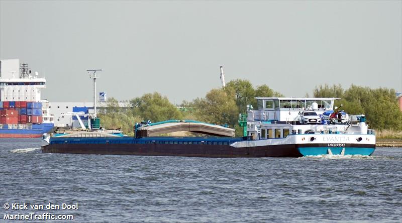 evantia (Cargo ship) - IMO , MMSI 205366190, Call Sign OT3661 under the flag of Belgium