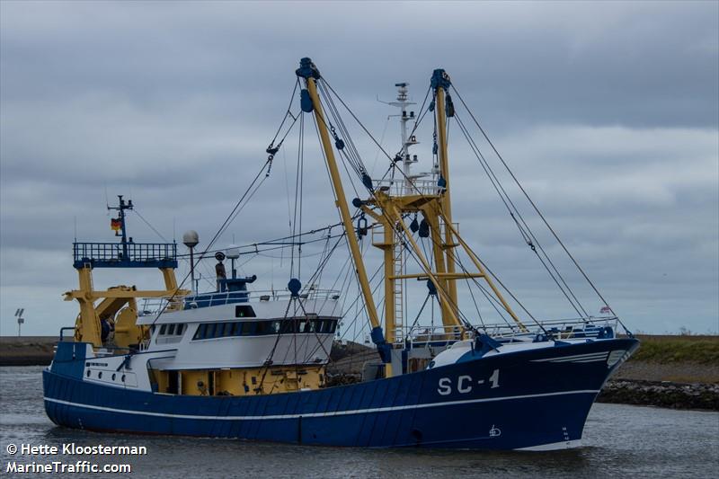sc1 elisabeth (Fishing Vessel) - IMO 8816132, MMSI 211872390, Call Sign DKTP2 under the flag of Germany