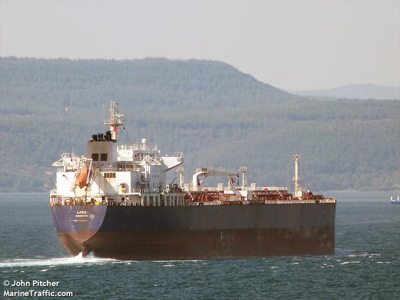 lara (Crude Oil Tanker) - IMO 9269257, MMSI 636022032, Call Sign 5LGV9 under the flag of Liberia