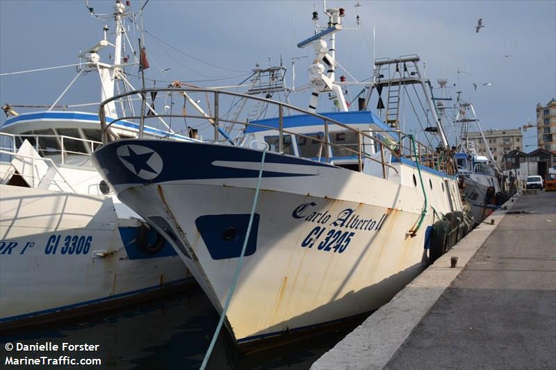 carlo alberto ii (Fishing vessel) - IMO , MMSI 247050160, Call Sign INGZ under the flag of Italy