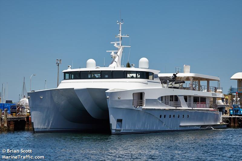 charley (Yacht) - IMO 9812078, MMSI 518100223, Call Sign E5U3164 under the flag of Cook Islands