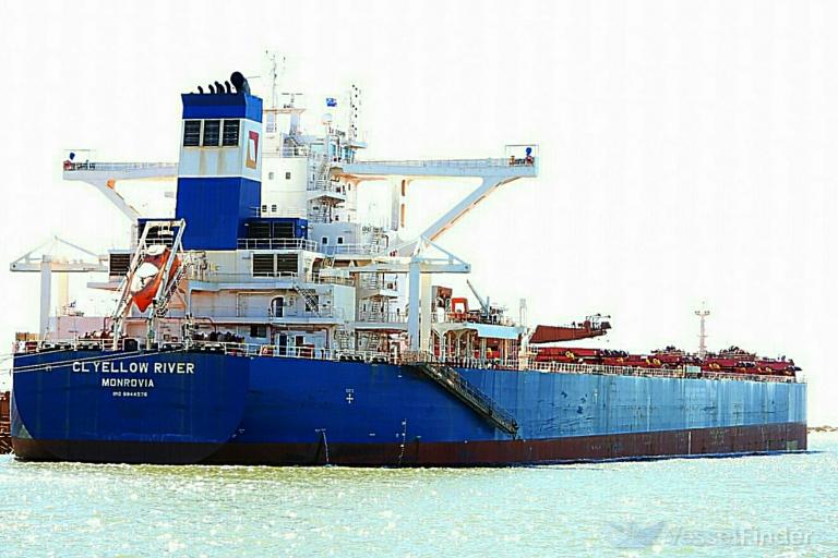 cl yellow river (Bulk Carrier) - IMO 9844576, MMSI 636018988, Call Sign D5SK2 under the flag of Liberia