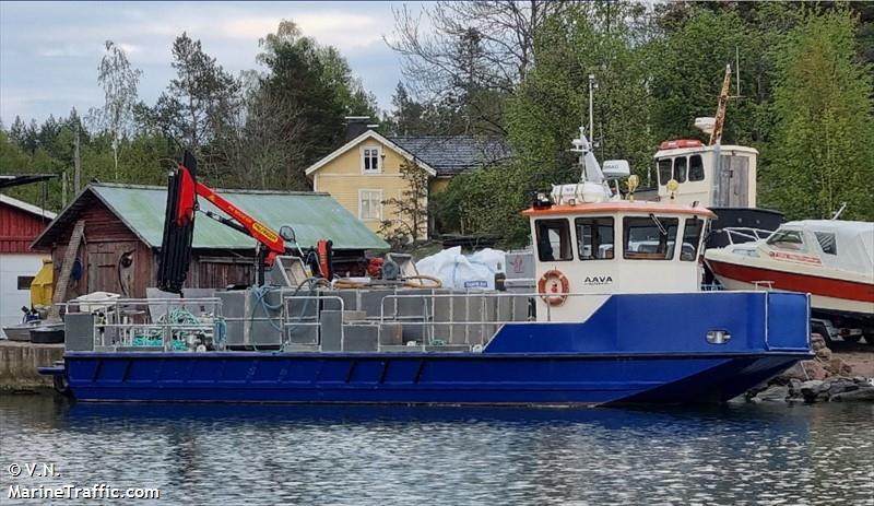 aava (Cargo ship) - IMO , MMSI 230072670, Call Sign OH4630 under the flag of Finland