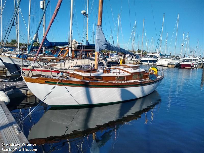 calloo (Sailing vessel) - IMO , MMSI 235010558, Call Sign VQTH2 under the flag of United Kingdom (UK)