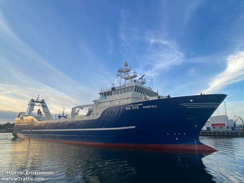 snaefell (Fishing Vessel) - IMO 9067403, MMSI 251122000, Call Sign TFCH under the flag of Iceland
