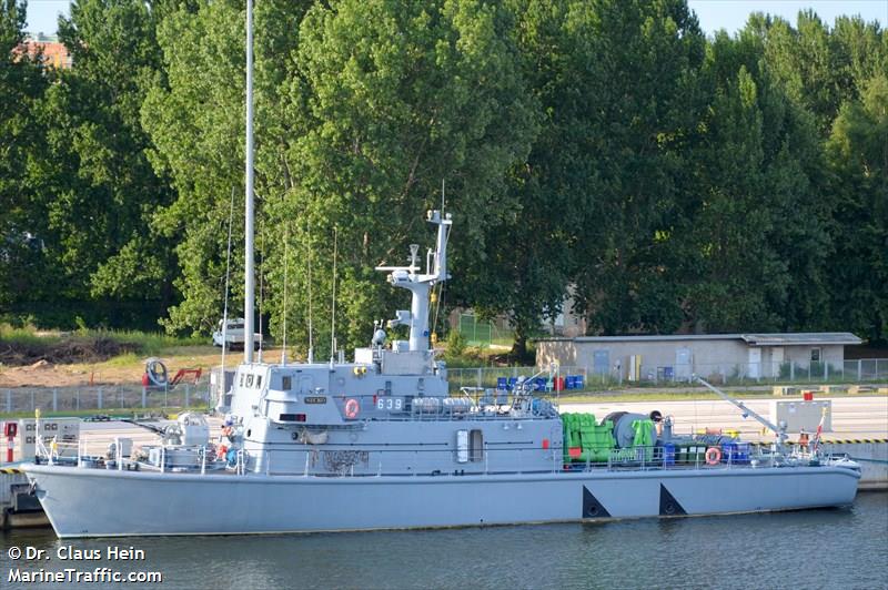 orp necko (Military ops) - IMO , MMSI 261265000, Call Sign SOWO under the flag of Poland