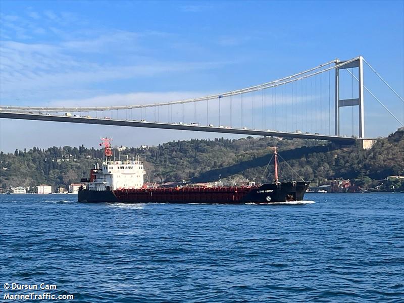 leonid leonov (General Cargo Ship) - IMO 9057276, MMSI 613400212, Call Sign TJM0019 under the flag of Cameroon