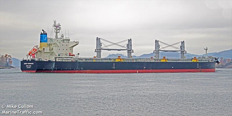 dacks 115 (Bulk Carrier) - IMO 9934175, MMSI 477836600, Call Sign VRUV9 under the flag of Hong Kong