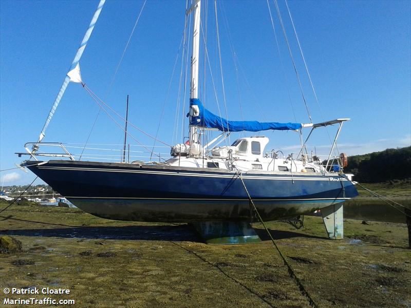 tiama solo sailor (Sailing vessel) - IMO , MMSI 227770820, Call Sign FN6496 under the flag of France