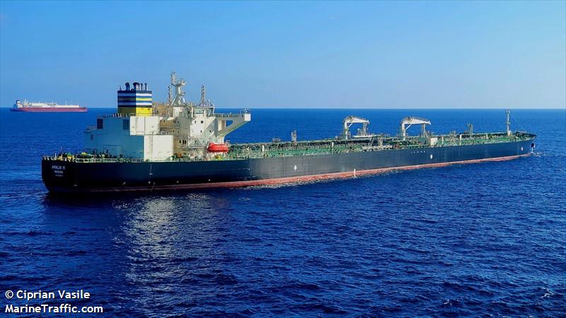 538009990 (Crude Oil Tanker) - IMO , MMSI 538009990, Call Sign V7A5429 under the flag of Marshall Islands