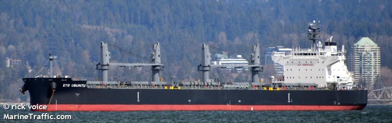 etg ubuntu (Bulk Carrier) - IMO 9952907, MMSI 352001656, Call Sign 3E2684 under the flag of Panama