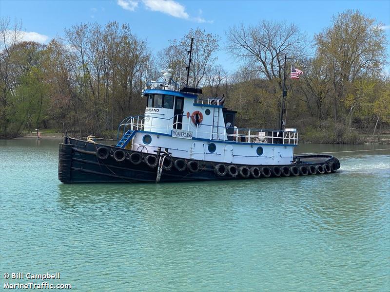 pioneerland (Cargo ship) - IMO , MMSI 367537390, Call Sign WDG4517 under the flag of United States (USA)