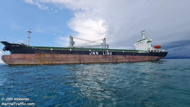 mv.malacca strait (General Cargo Ship) - IMO 8352112, MMSI 525201972, Call Sign YDKEZ under the flag of Indonesia