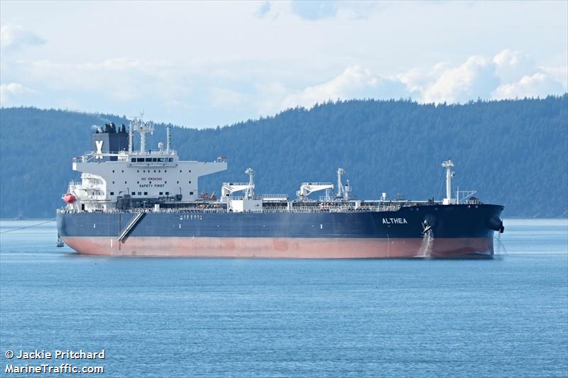 althea (Crude Oil Tanker) - IMO , MMSI 241808000, Call Sign SVDO8 under the flag of Greece