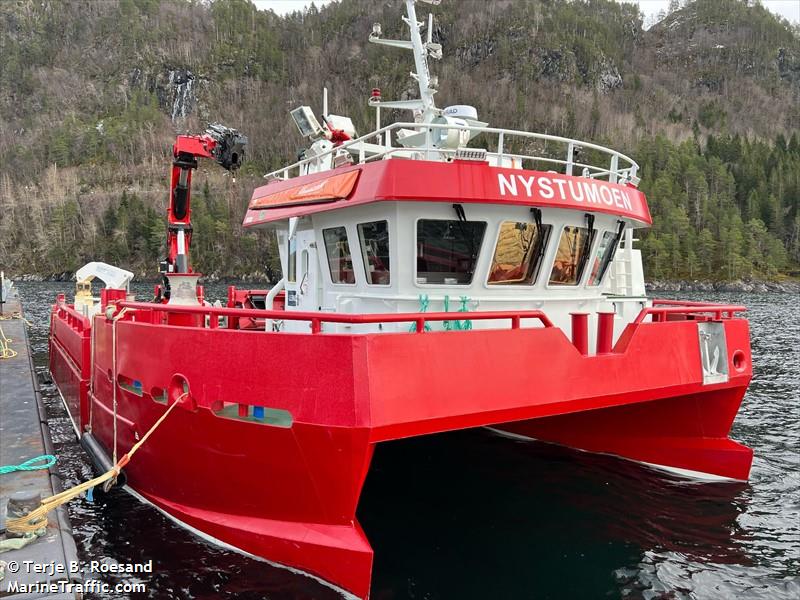 nystumoen (Cargo ship) - IMO , MMSI 258019780 under the flag of Norway