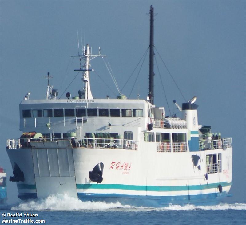 kmp.rhama giri nusa (Passenger Ship) - IMO , MMSI 525021167, Call Sign PMXG under the flag of Indonesia