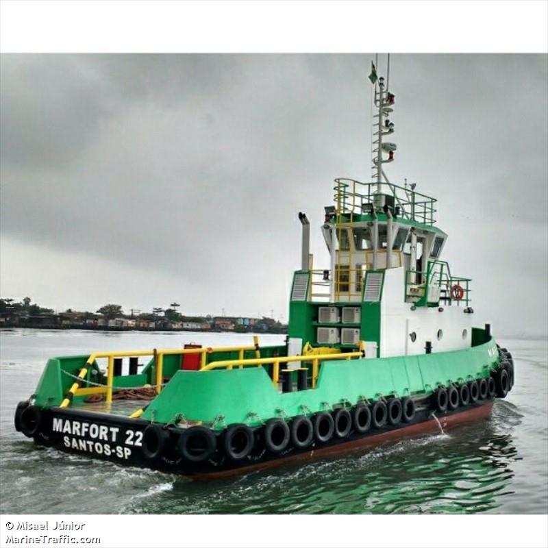 marfort 22 (Tug) - IMO , MMSI 710030130, Call Sign PO2734 under the flag of Brazil