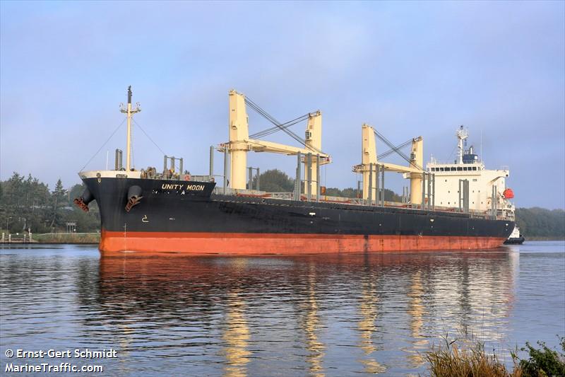 unity moon (Bulk Carrier) - IMO , MMSI 311001144, Call Sign C6FM3 under the flag of Bahamas