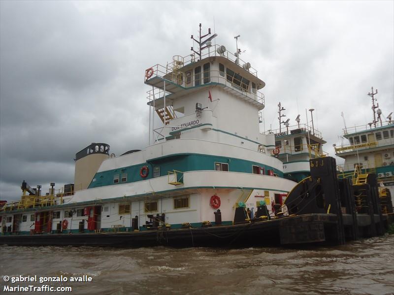 don eduardo (Towing vessel) - IMO , MMSI 755194200, Call Sign ZPNZ under the flag of Paraguay