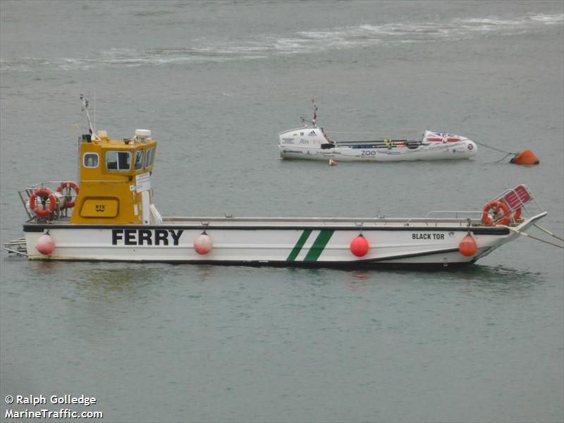 black tor (Passenger ship) - IMO , MMSI 235111644, Call Sign MSFV8 under the flag of United Kingdom (UK)