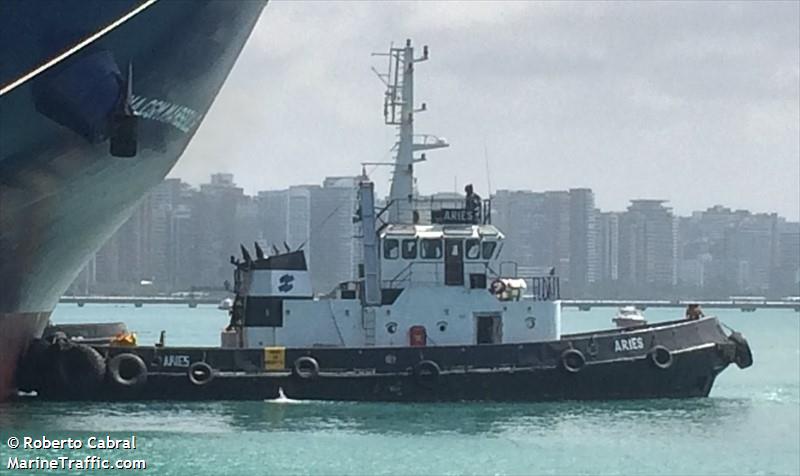 aries (Tug) - IMO , MMSI 710007740, Call Sign PP9203 under the flag of Brazil