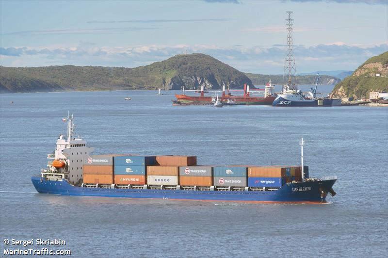 lian he cai fu (General Cargo Ship) - IMO 8357655, MMSI 312542000, Call Sign V3OH2 under the flag of Belize