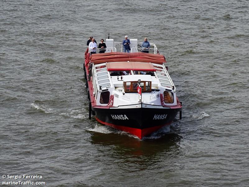 hansa (Passenger ship) - IMO , MMSI 211545950, Call Sign DF5740 under the flag of Germany