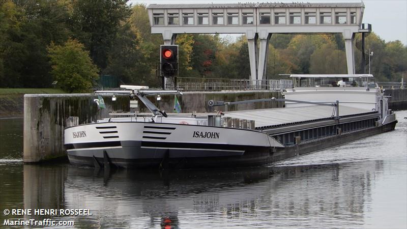 isajohn (Cargo ship) - IMO , MMSI 226012760, Call Sign 9227137 under the flag of France