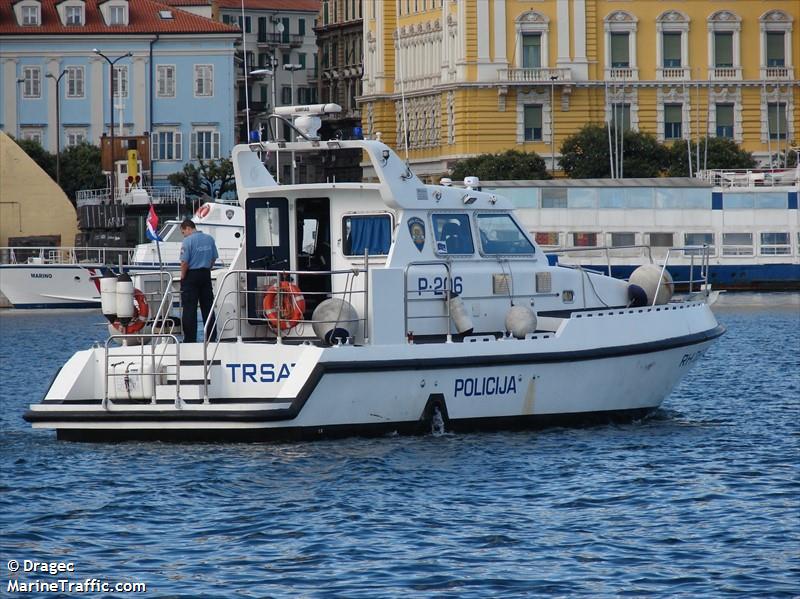 trsat (Law enforcment) - IMO , MMSI 238830940, Call Sign 9AA5904 under the flag of Croatia