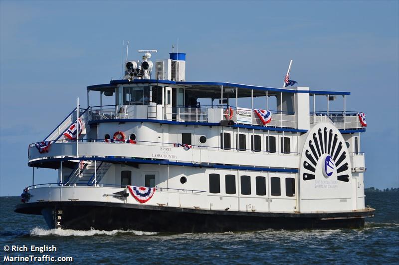 spirit of lowcountry (Passenger ship) - IMO , MMSI 367334410, Call Sign WDE3124 under the flag of United States (USA)