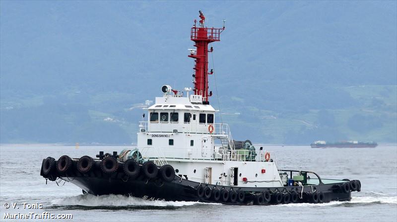 dong san no.1 (Tug) - IMO , MMSI 440187780, Call Sign 300 under the flag of Korea